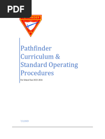 Pathfinder Curriculum 2023-2024