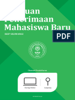 Panduan Penerimaan Mahasiswa Baru IKIP Siliwangi 2023