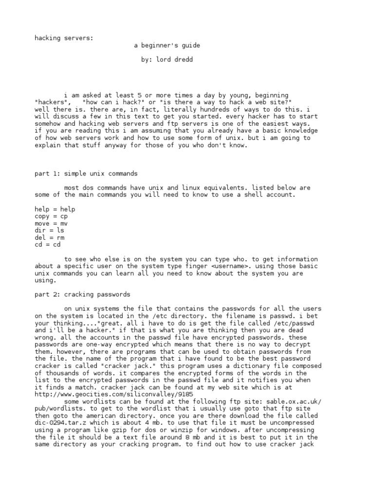Hack Hack101 | PDF | Security Hacker | Password
