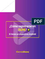 Registro Android Olive - DINOVA