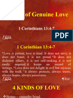 Marks of Genuine Love