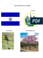 Simbolos Patrios de El Salvador Completo Junto Con La Moneda