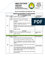 Semana de Desarrollo Enero 2024