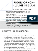 15th Lecture, Rights of Non-Muslims in Islam
