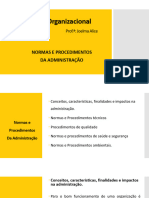 Normas e Procedimentos Da Administração