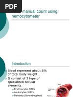 Download WBC Manual Count Using Hemocytometer by    SN71415230 doc pdf
