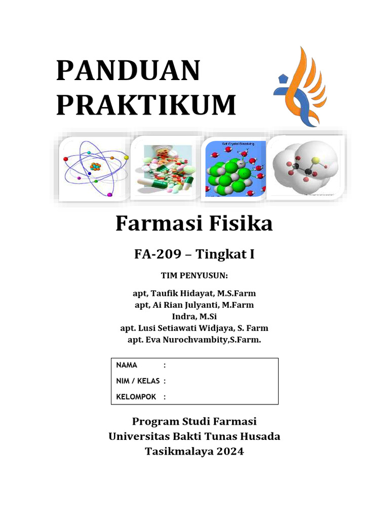 Diktat praktikum farmasi fisika 2024 pdf