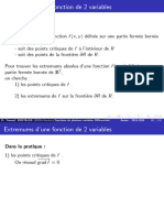 Fonctions de Plusieurs Variables - Partie 4 - 13 Decembre 2021