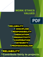 Work Ethics Values Friday