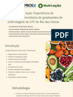 Nutricao em Acao Experiencia Da Extensao Universitaria de Graduandos de Enfermagem Da UFF de Rio Das