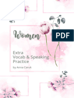 Women Extra Vocab&Speaking Practice