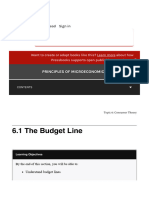 6.1 The Budget Line - Principles of Microeconomics