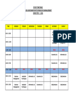 Study Timetable 