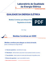 Medidas Corretivas para Adequar Níveis de Tensão Reguladores de Tensão. Prof. Origa