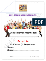 لغة المانية - 1 ث - ترم 2 - مذكرة 1 - ذاكرولي