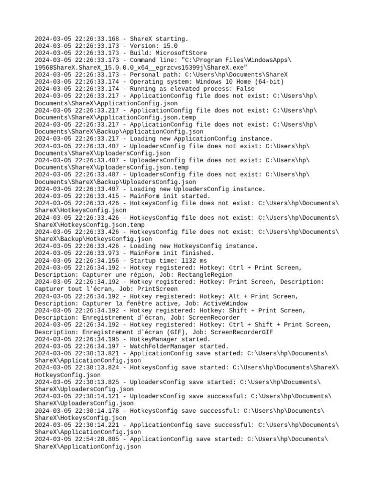 Sharex log 2024 03 pdf keyboard shortcut command line interface