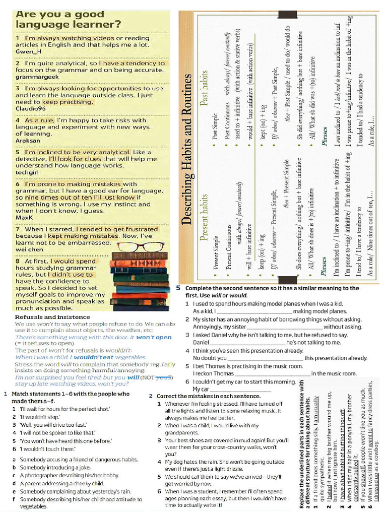 WILL MODAL VERB USES intelligence overview