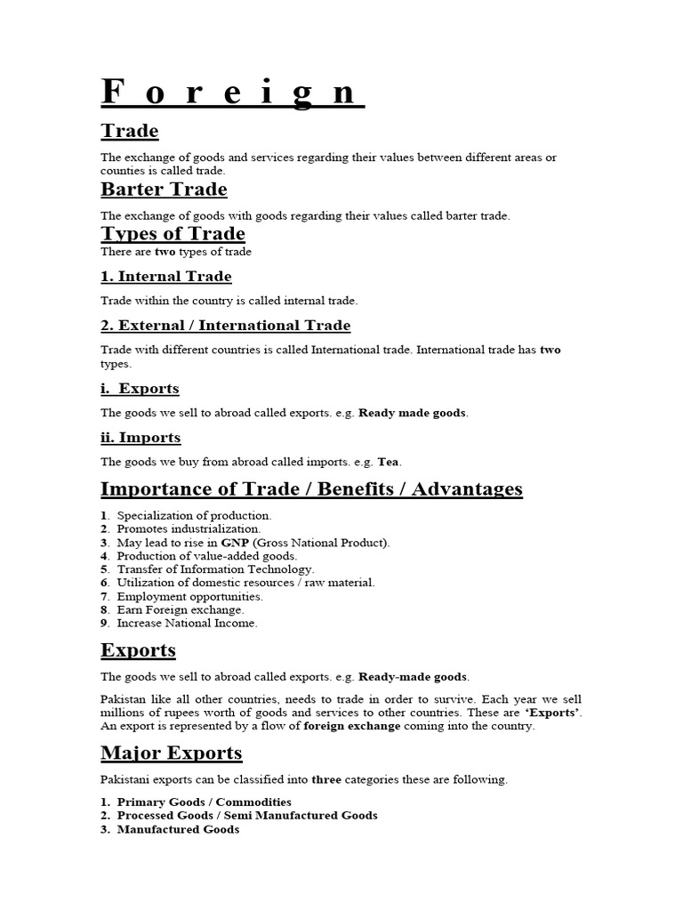 Trade Pdf Taxes Exports