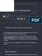 Memory Management and Virtual Memory