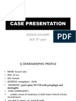 CASE PRESENTATION Diksha