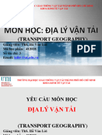 Mo Dau. Yeu Cau Mon Hoc