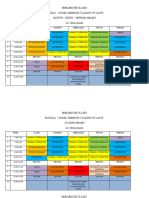 Horario de Clases 2016-2017