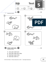 I Can Jump Test EXTRA ADV Unit 5