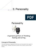 Chapter 5 Personality