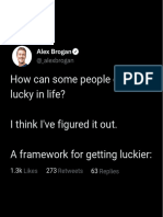 A Framework For Getting Luckier 1710537103