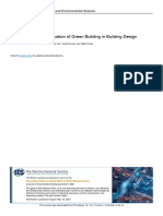 Research On The Application of Green Building in B