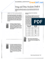 SAT Math Problem Solving and Data Analysis Practice Test 8