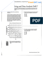 SAT Math Problem Solving and Data Analysis Practice Test 7
