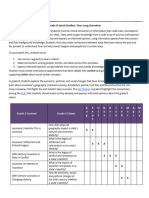 1 - Social Studies Year Long Overview