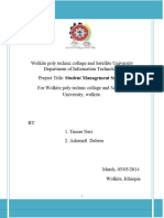 Student Management System SMS Proposal