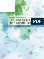 SAKURA SCIENCE High School Program 2019