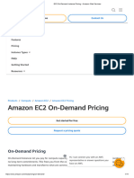 EC2 On-Demand Instance Pricing - Amazon Web Services