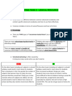 Lexical Resource Advanced