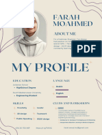 Farah Moahmed: My Profile