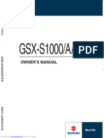 Gsxs1000 Owners Manual