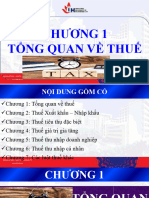 Chuong 1 - Tổng Quan Về Thuế