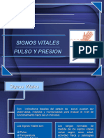 Signos Vitales Pulso y Presion