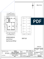 Second Floor Plan Area:531.01 Sq. FT Open Truss Area:110.09 SQ - FT Roof Plan