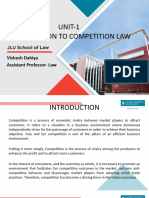 Introduction To Competition Law