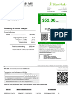 Your March 2021 Bill: $52.00 $54.67 Summary of Current Charges