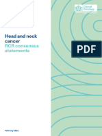 RCR Publications - Head and Neck Cancer RCR Consensus Statements - February 2022
