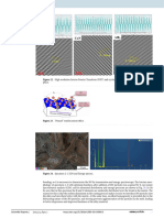 Figure 22. High Resolution Inverse Fourier Transform (IFFT) and Crystal Surface Calibration of The Enhanced