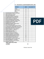 Lista Tercer Grado D 2024