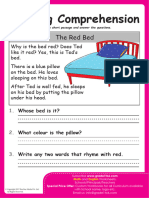 Comprehension Passage The Red Bed