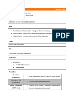 Lesson Plan (Monday, July 15) - Khairul Basri