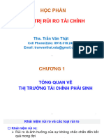 Chuong 1 - Tong Quan Ve Tai Chinh Phai Sinh